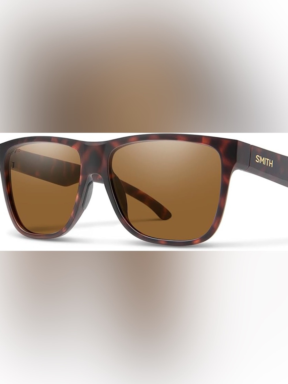 Smith Lowdown XL 2 sunglasses matte tortoise finish polarized ChromaPop lenses